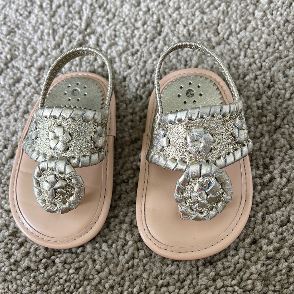 Baby Jacks - Gold Glitter size 2